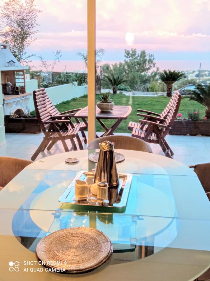 Luxury Apartment With Sea View Near Kallithea Koskinou  Екстериор снимка