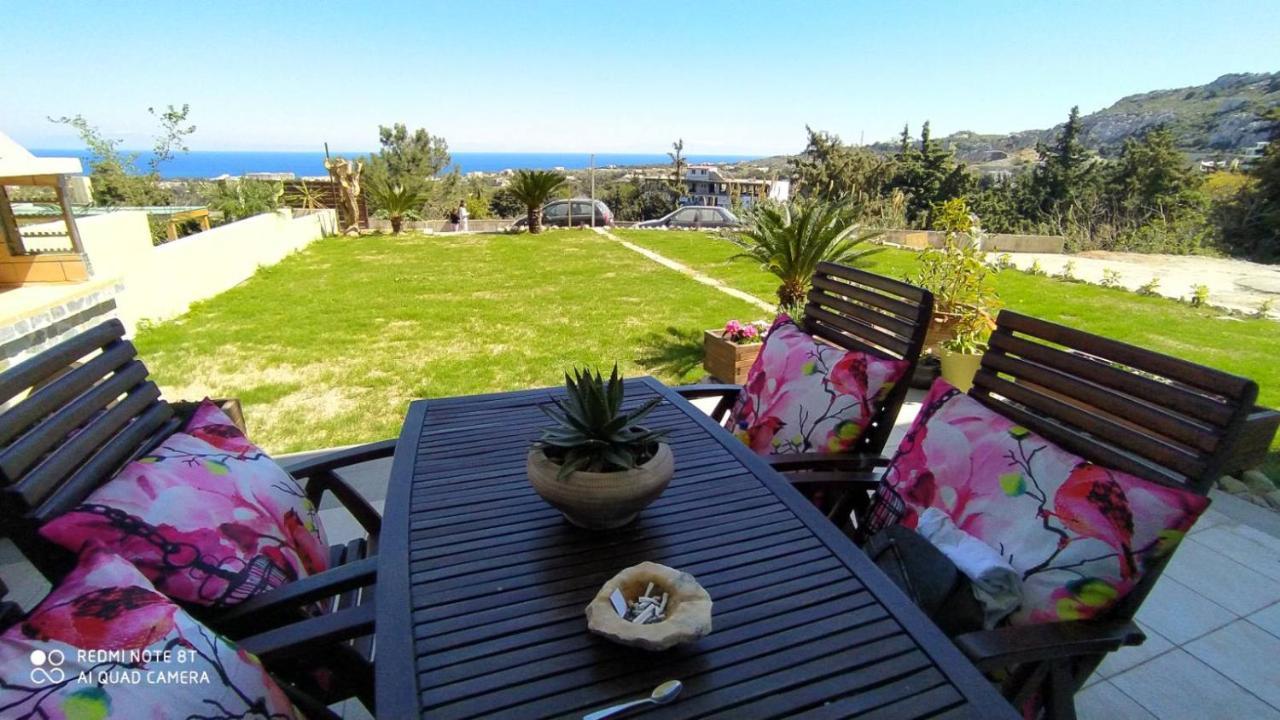 Luxury Apartment With Sea View Near Kallithea Koskinou  Екстериор снимка